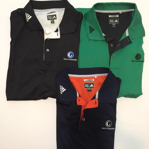 embroidered adidas golf shirts